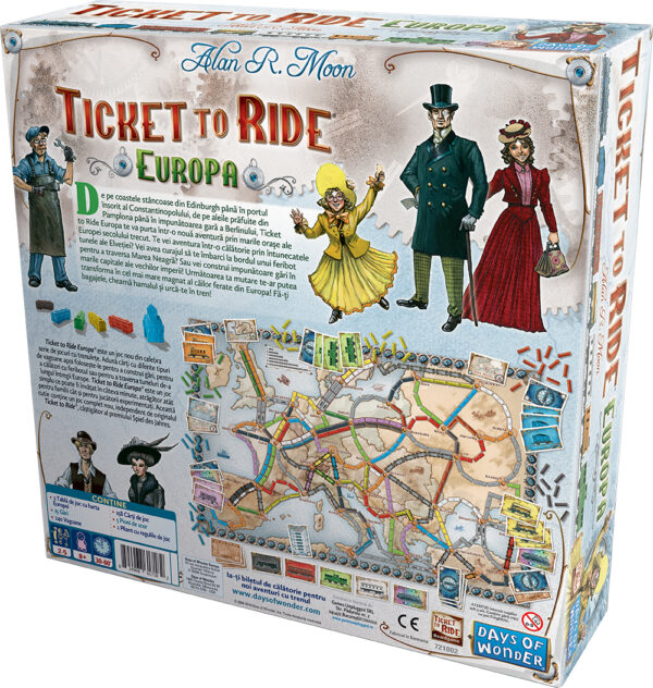 Ticket to Ride Europa - imagine 2