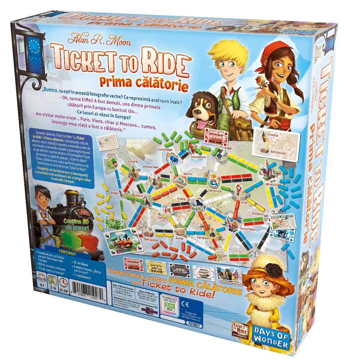 Ticket To Ride Prima Calatorie - imagine 3