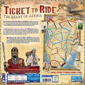 Ticket to Ride Map Collection Heart of Africa