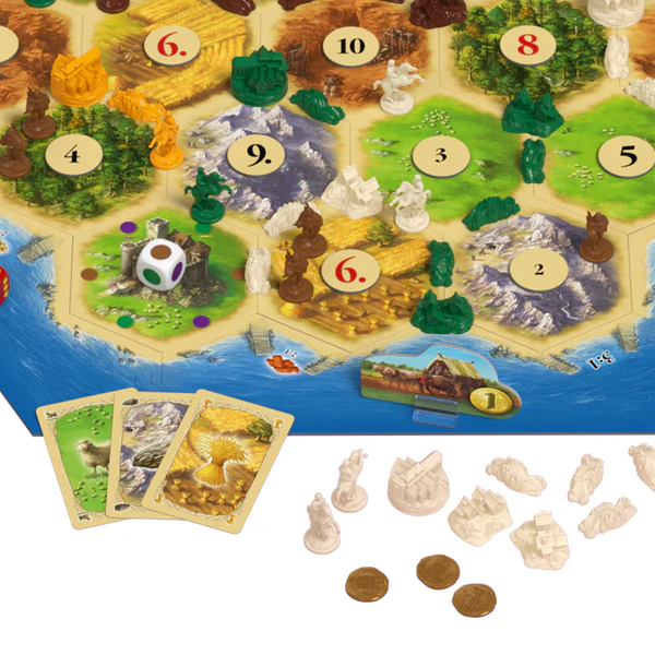 CATAN - Negustori & Barbari Extensie 5/6 jucători - imagine 2