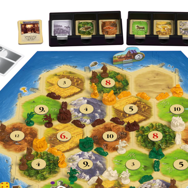 CATAN - Negustori & Barbari Extensie 5/6 jucători - imagine 3