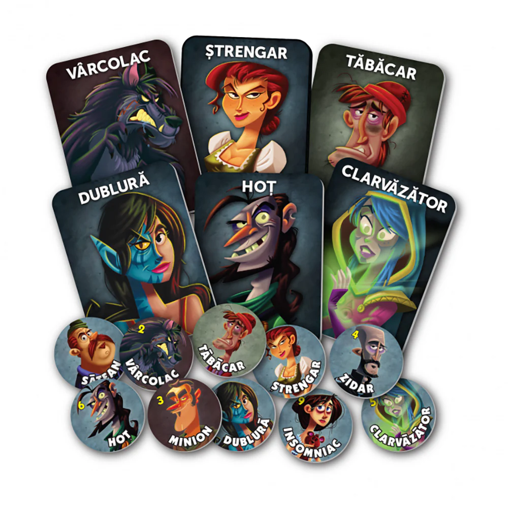 One Night Ultimate Werewolf editia RO - imagine 2