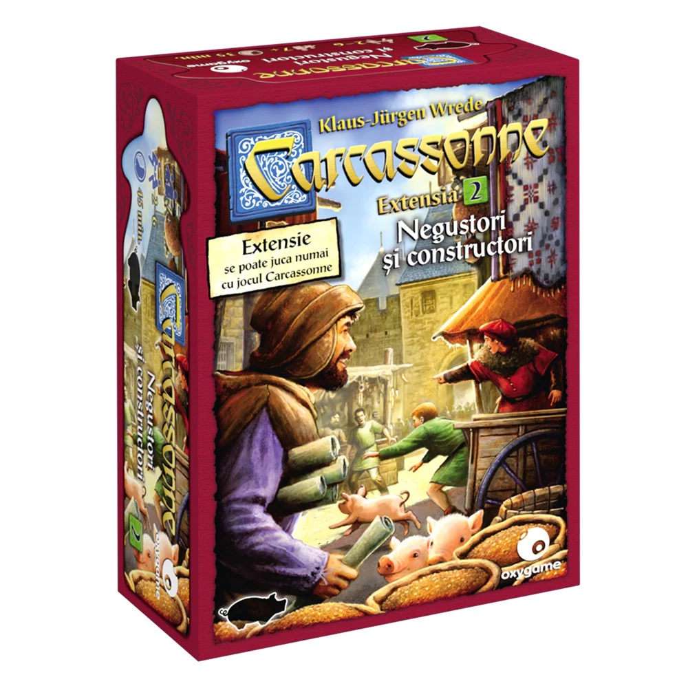 Carcassonne - Extensia 2: Negustori si constructori - imagine 2