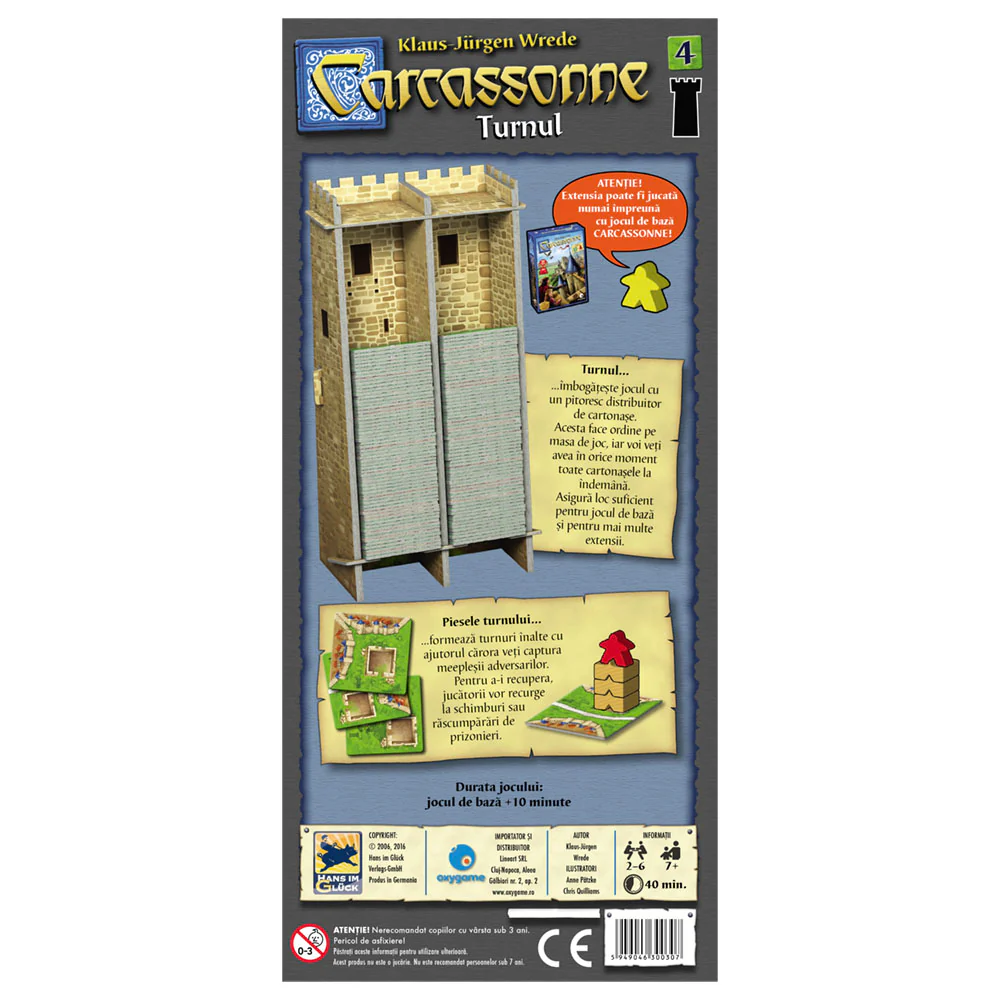 Carcassonne - Extensia 4: Turnul - imagine 3