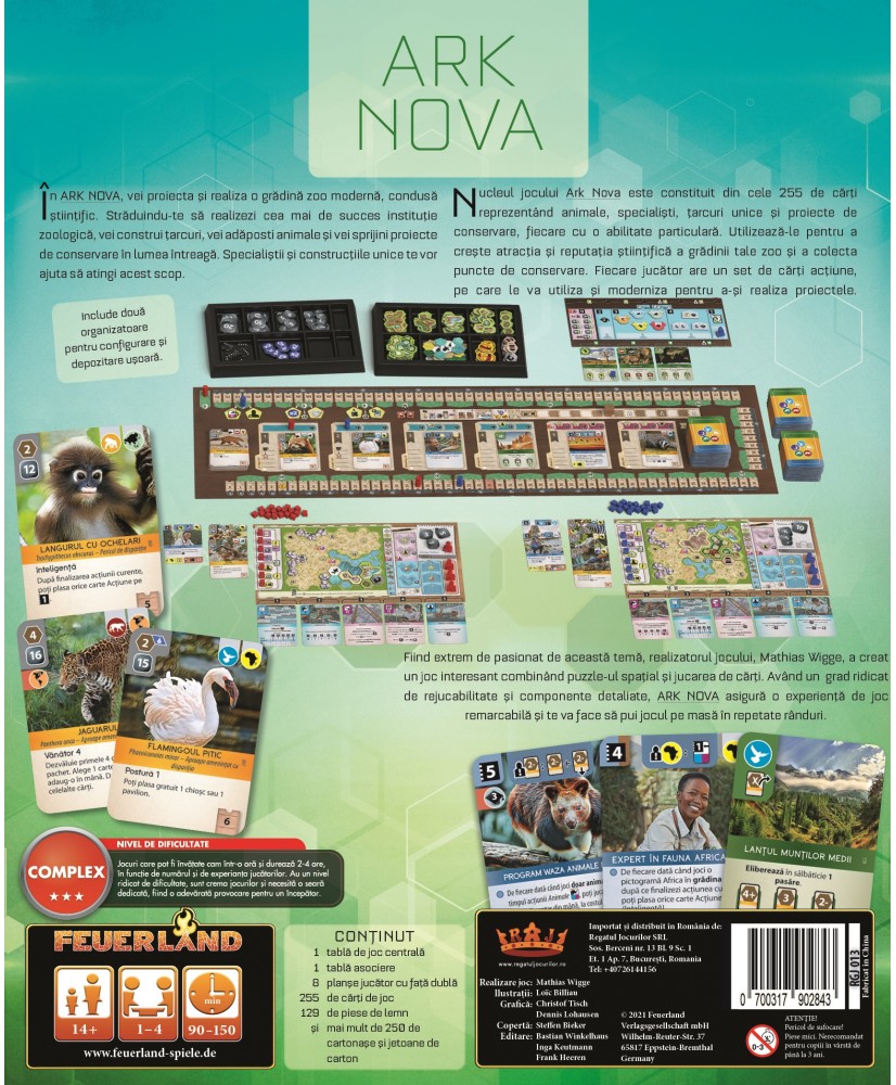 Ark Nova (2022 Romanian Edition) - imagine 2