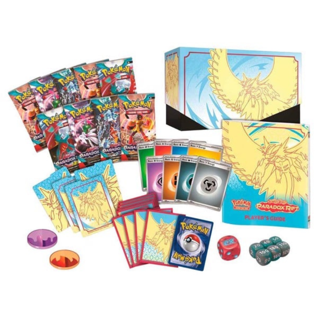 Pokemon TCG: SV04 Paradox Rift - Elite Trainer Box - imagine 4