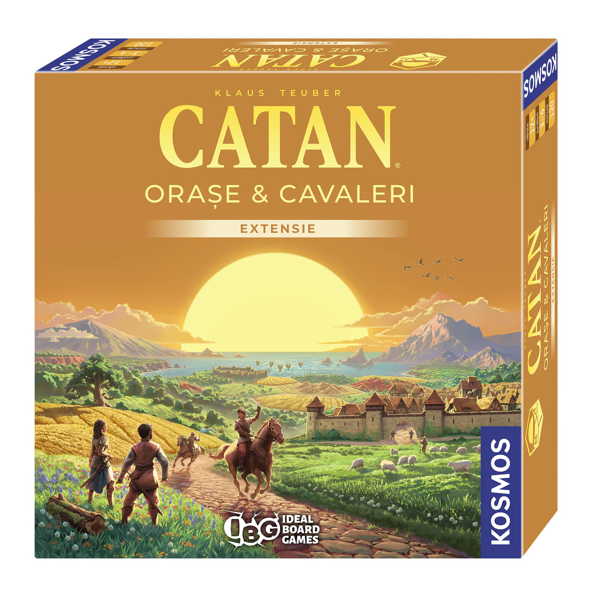 CATAN - Orașe & Cavaleri 3/4 (Extensie) - EDIȚIA 2025