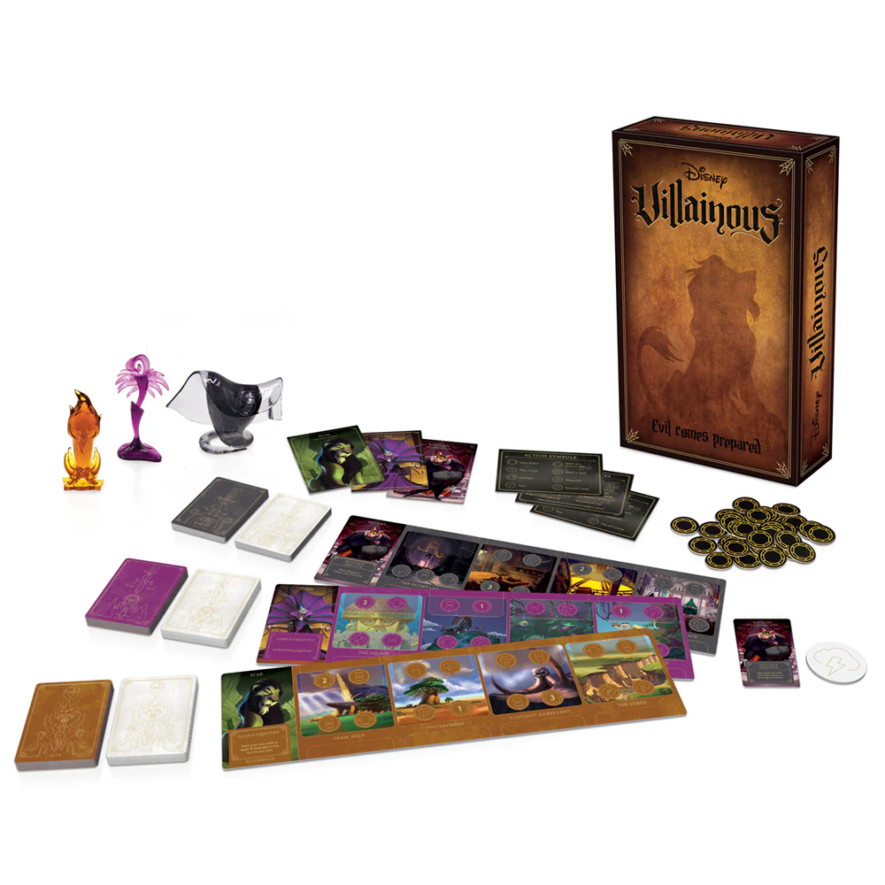 Disney Villainous Evil Comes Prepared Expansion Pack - imagine 2