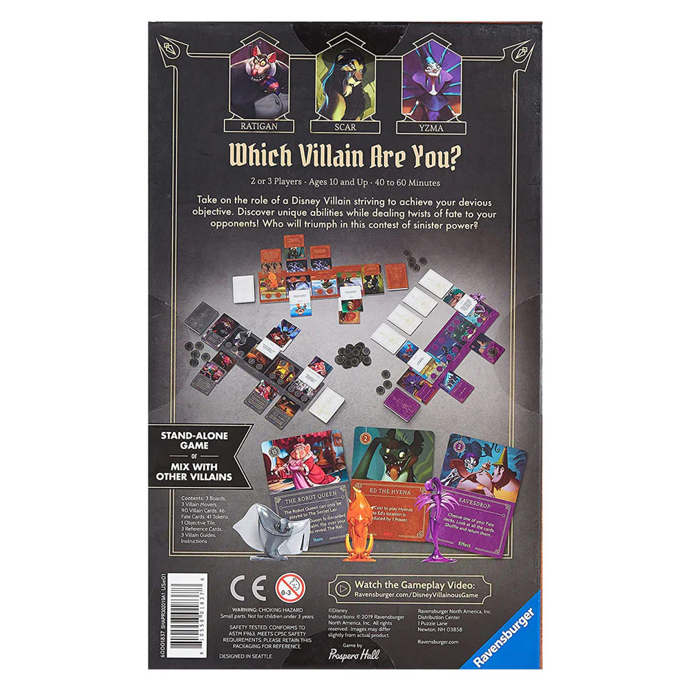 Disney Villainous Evil Comes Prepared Expansion Pack - imagine 3