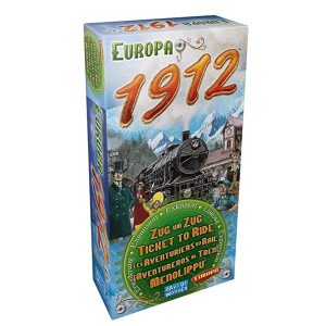 Ticket to Ride Europe 1912, limba engleza