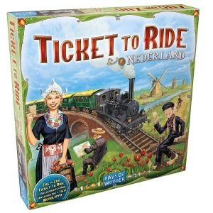 Ticket to Ride Map Collection Netherlands, extensie, limba engleza